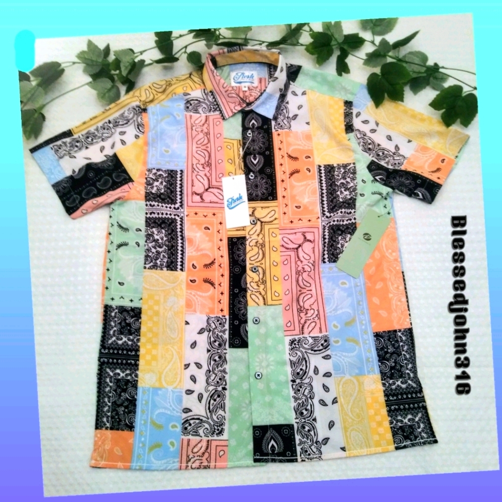 Drill Clothing Co. Men's Button Shirt NWT